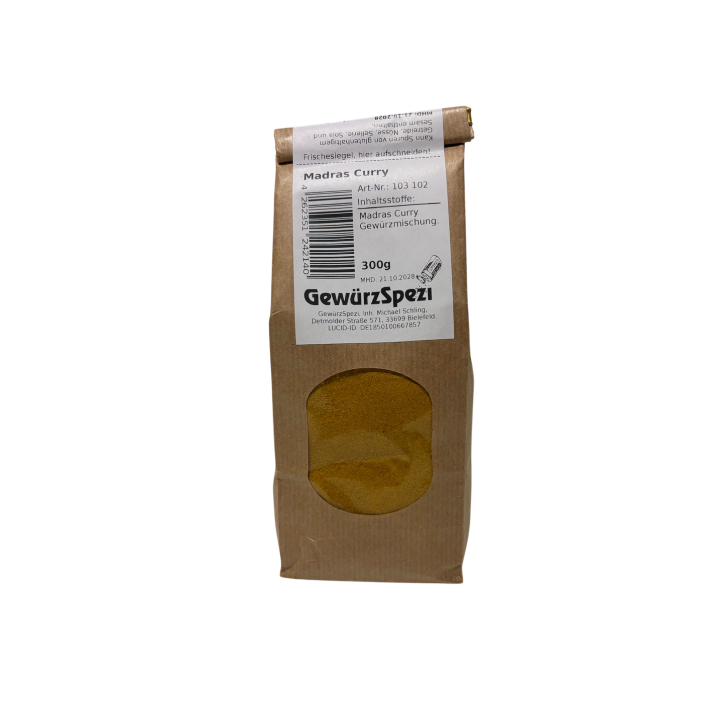 Curry Madras (würzig)