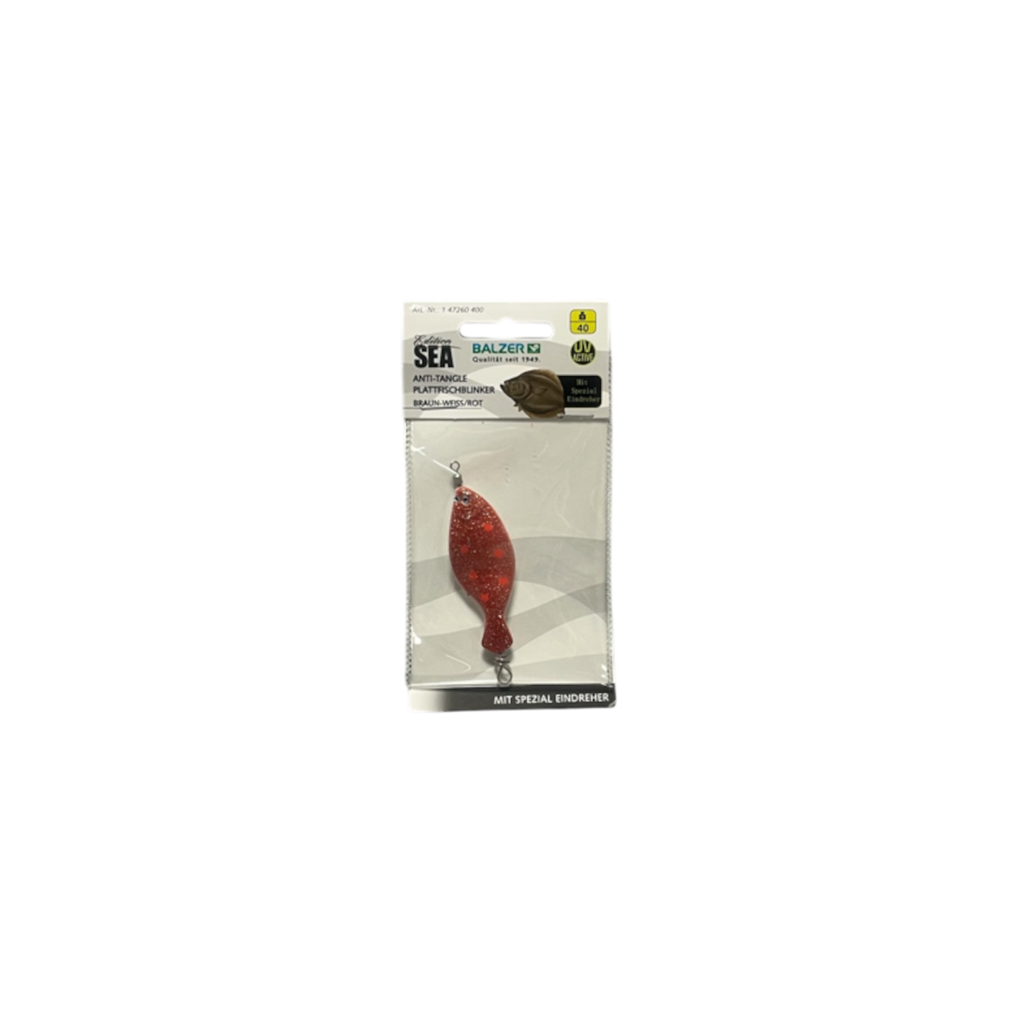 Anti Tangle Plattfischblinker