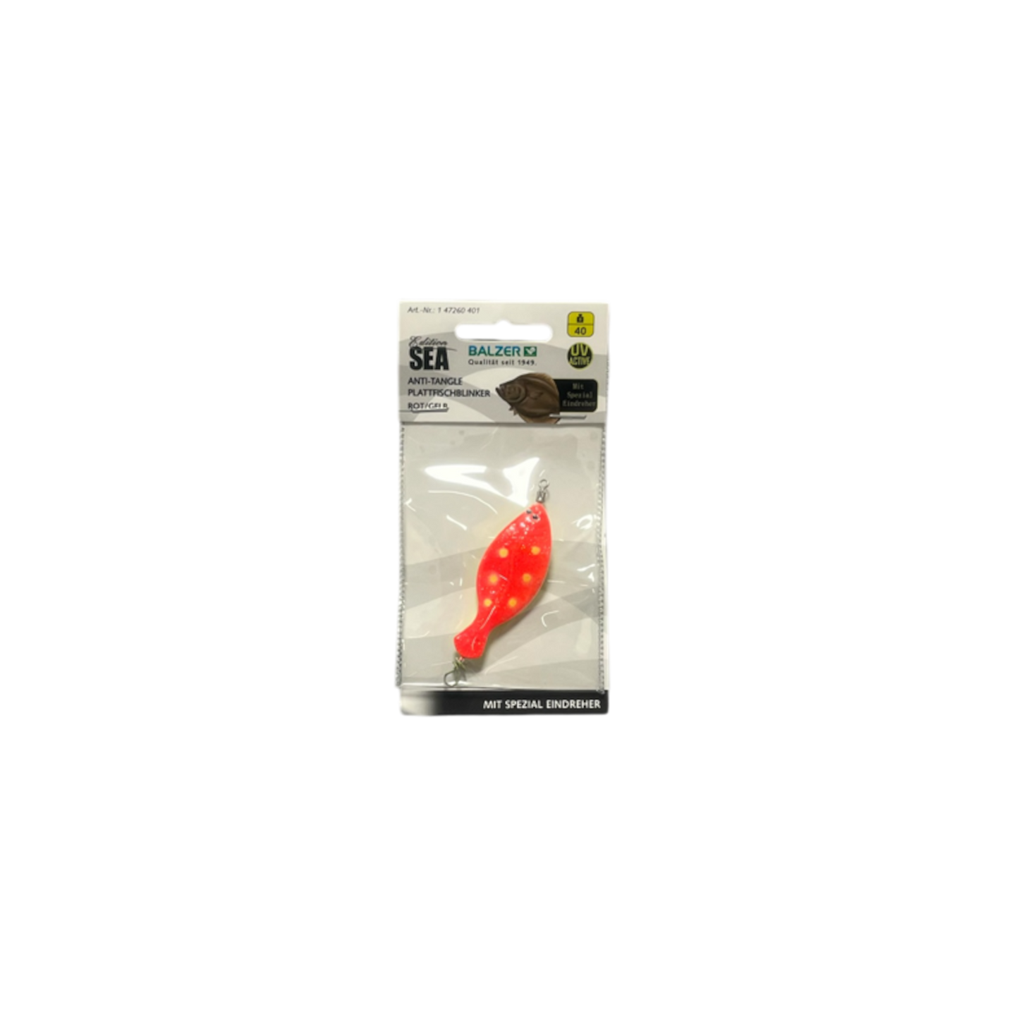 Anti Tangle Plattfischblinker