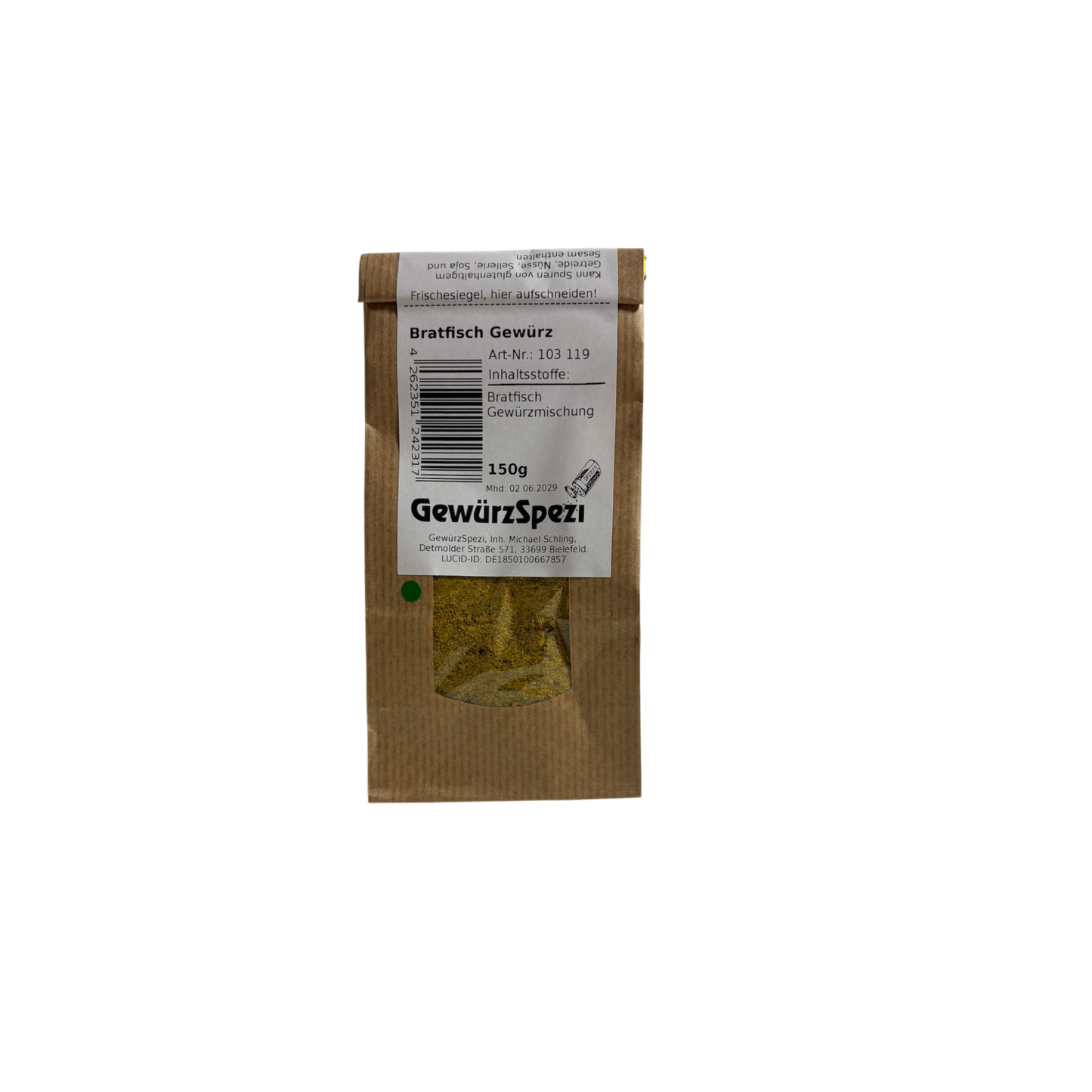 Bratfisch Gewürz