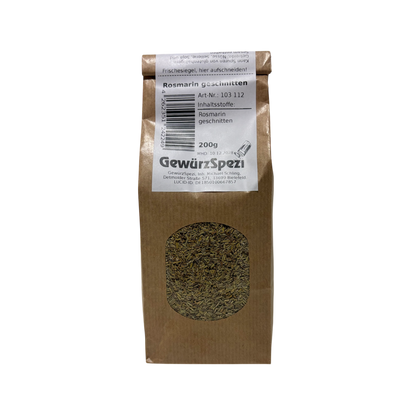 Rosmarin geschnitten