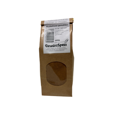 Muskatnuss gemahlen