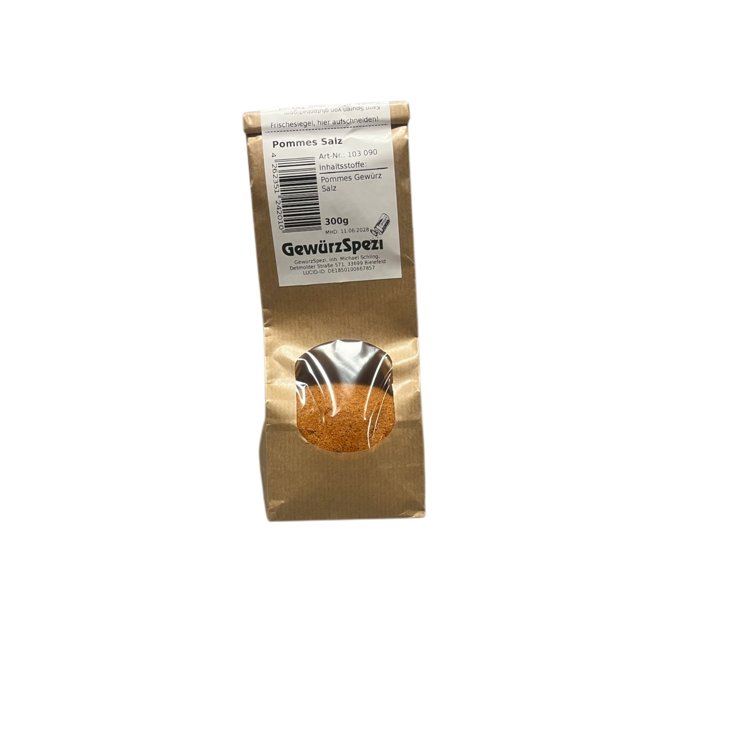 Pommes Gewürz Salz
