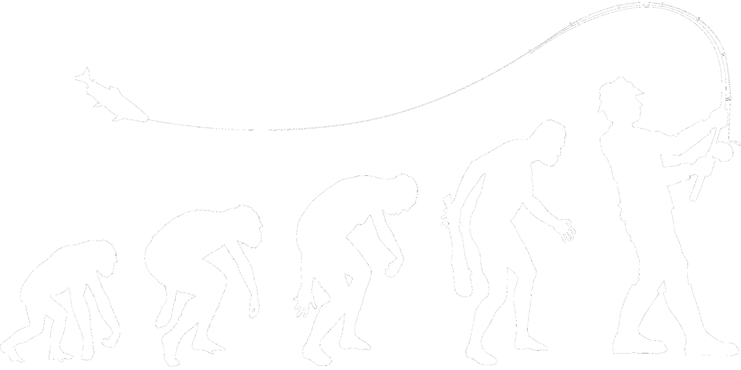 Angler T-Shirt "Evolution" Unisex
