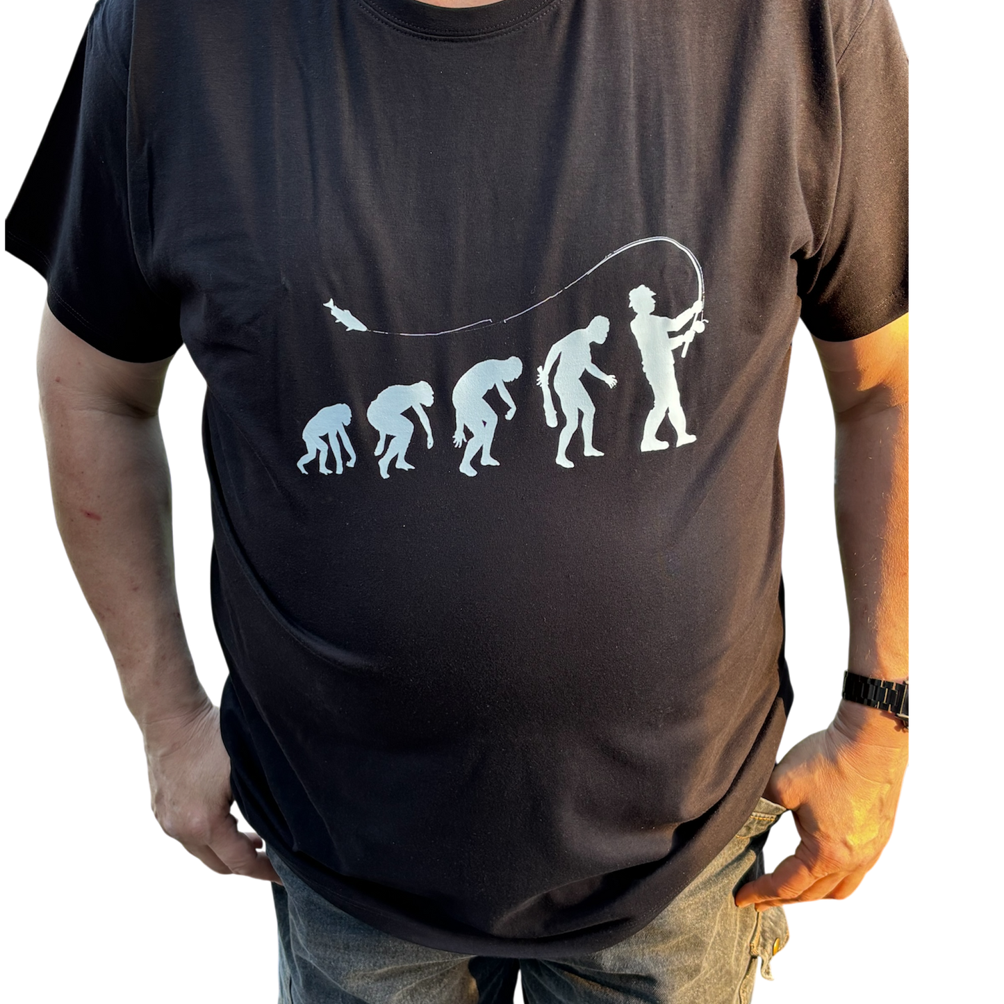 Angler T-Shirt "Evolution" Unisex