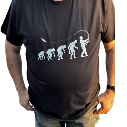 Angler T-Shirt "Evolution" Unisex