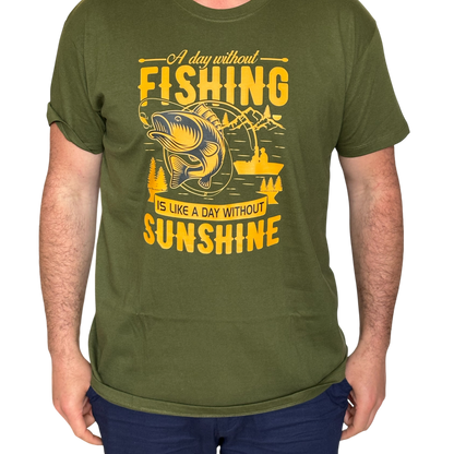 Angler T-Shirt "Without Fishing" Unisex