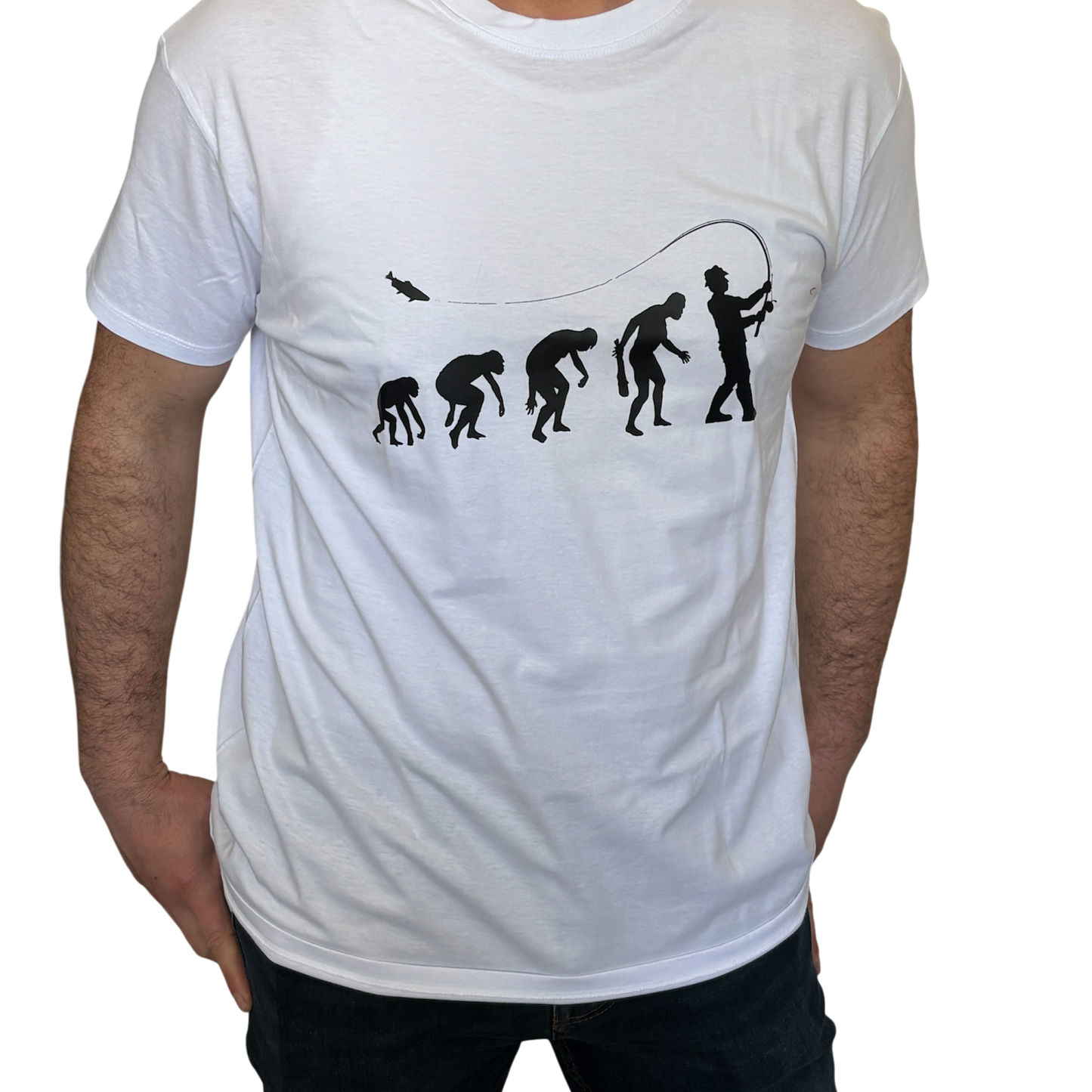 Angler T-Shirt "Evolution" Unisex