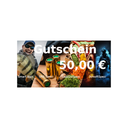 (Smart Bait, AirsoftSpezi, GewürzSpezi, SRS-Spezi) voucher