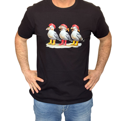Angler T-Shirt "Nicht sprechen, sehen, hören" Unisex